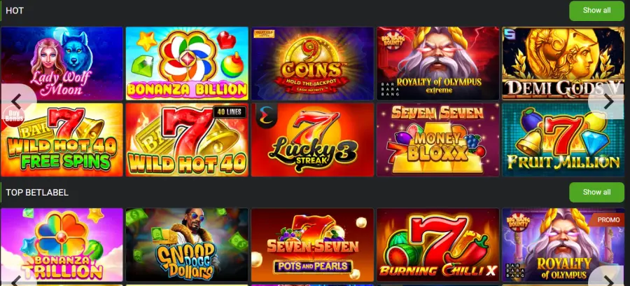 Betlabel casino